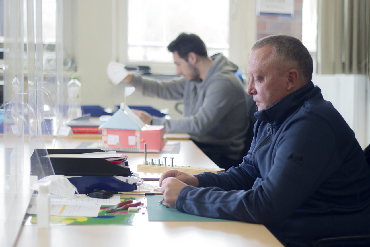 Zurück an den Arbeitsplatz