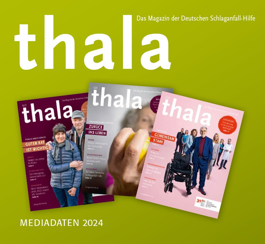 Mediadaten vom Gesundheitsmagazin der Stiftung Deutsche Schlaganfall-Hilfe herunterladen